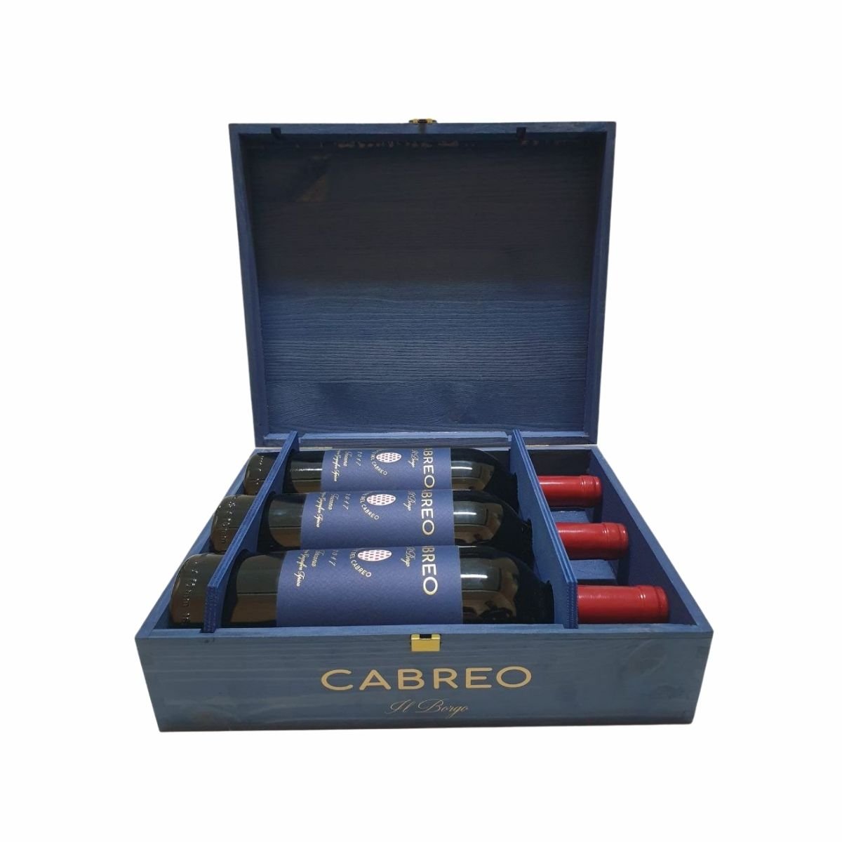 Cabreo Il Borgo IGT 2019 – 3 Bottiglie in Cassetta in legno - Italy Wine Love