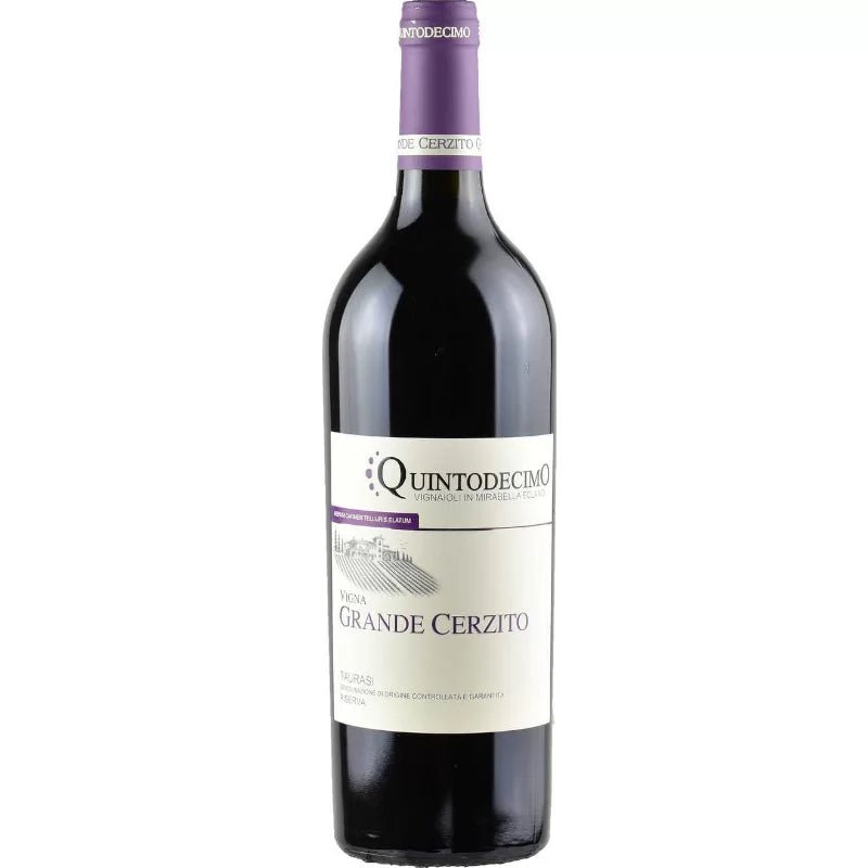 Vigna Grande Cerzito Taurasi DOCG 2015 – Quintodecimo - Italy Wine Love